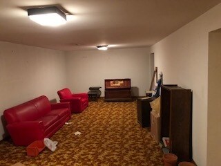 in basement
