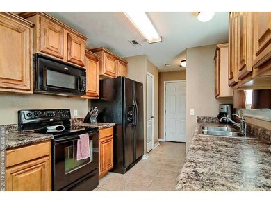 Kitchen. Formica countertops and lots of storage!