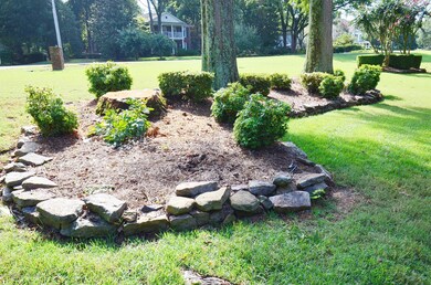 Landscaping front