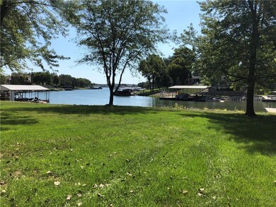 Some of the shoreline and view of the lake from th