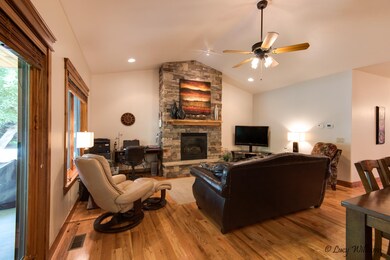 Living Room with Gas Fireplace