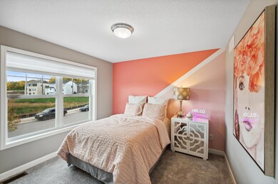 Picture of previously completed model home.