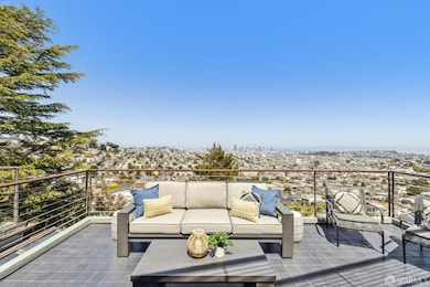 View deck on main level of main home