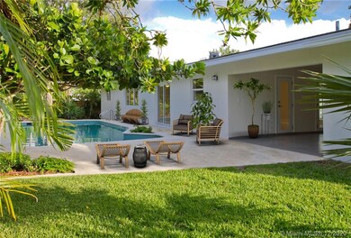 Pool & Patio, virtually-staged