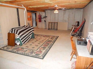 Walkout Terrace level,safe room door to left,poure