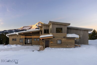 Front entry of home looking towards Lone Peak