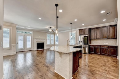 WONDERFUL kitchen and main living area