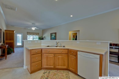 Open-concept kitchen