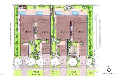 Avenues of Melbourne Beach - site plan