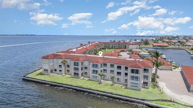 West side aerial with Pin virtually staged