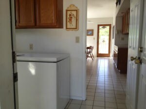 Entrance from Garage into Kitchen