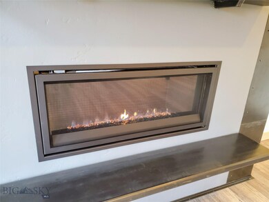 Linear Propane fireplace
