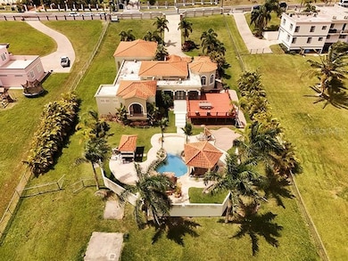 Aerial view Backyard