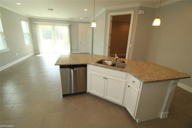 Kitchen Island overlooking the Great Room