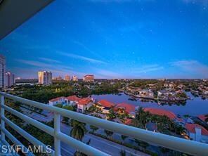 View at Night off balc