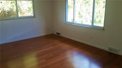 Abundant natural light in the spacious living room