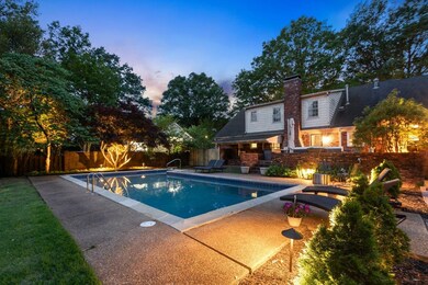 View of pool with a patio, a fenced in pool, and a