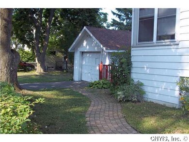 Exterior Back *VIEW OF ONE GARAGE**