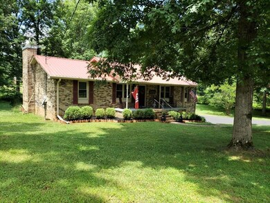 Large front yard 