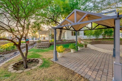 Ramada, house, patio