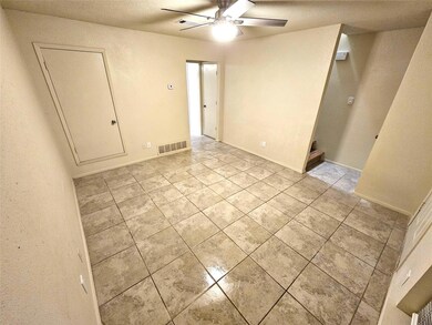 Family room. Upstairs are all laminate flooring (s
