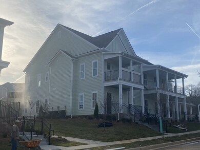 This end unit condo offers a terrific amount of green space between buildings.