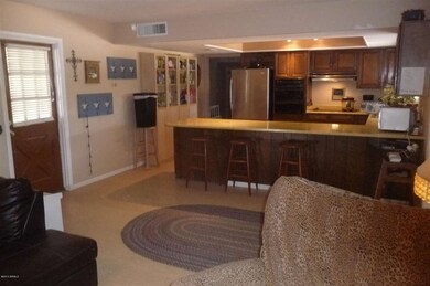 View of Kitchen from Family Room
