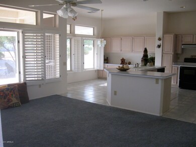 Family Rm toward kitchen