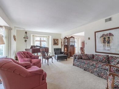 Grand main floor formal living room!