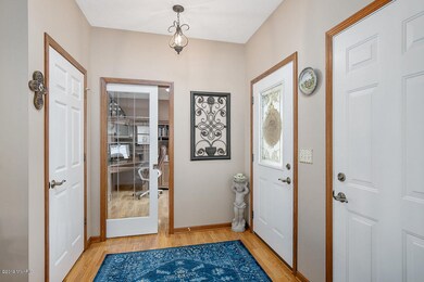 Entry Way with view of Office