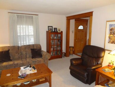 Living Room View to Front Door