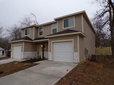 View of front of property with stone siding, centr