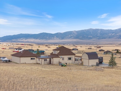 Mountain view featuring a rural view