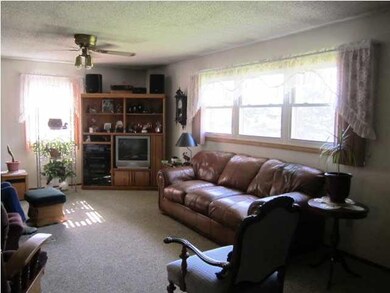 Livingroom has lots of windows for tons of natural