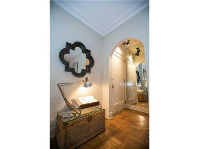 Entry/Foyer. original parquet floors in great cond