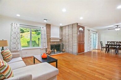 Living Room Fireplace View