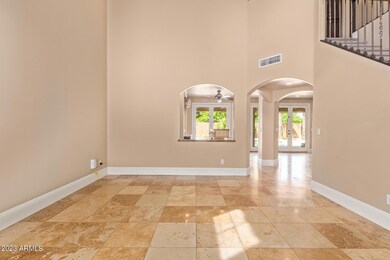 Entry living room