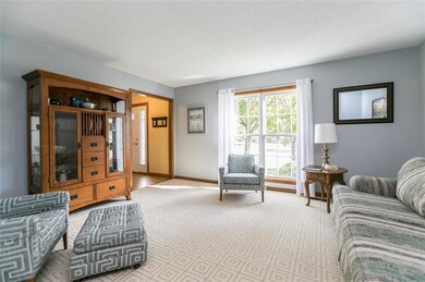 Bright inviting living room.