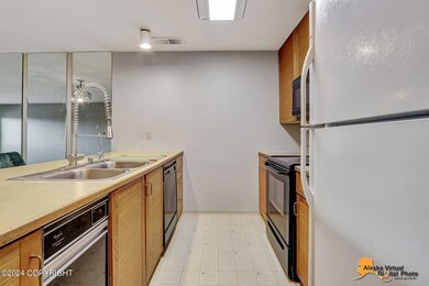 open galley kitchen