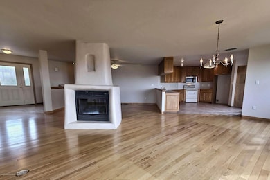 Kitchen and Dining area from Livingroom