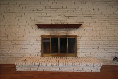 Wood Burning Fireplace