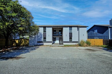 View of front facade featuring brick siding and u