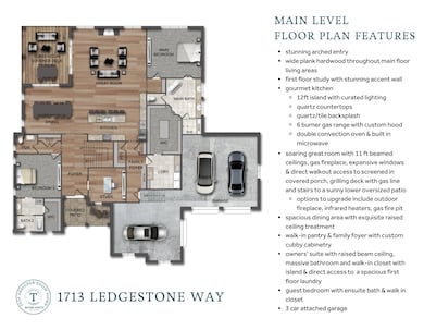 First Floor Plan and Features