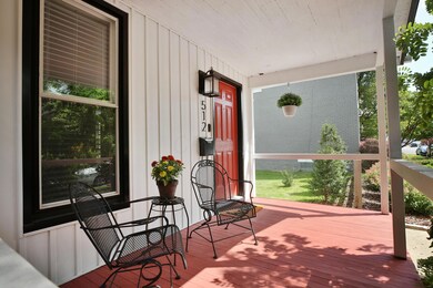 Cozy Front Porch with Ring