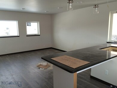 kitchen looking into living room