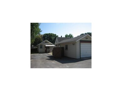 Garage. One car detached garage with access off th