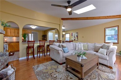 Living Room, Dining Room, Kitchen