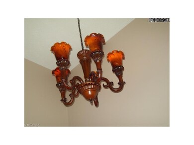 New light fixture in foyer