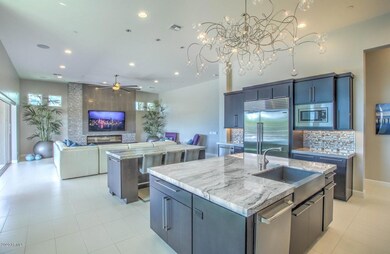 Kitchen great room view