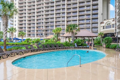 View of pool